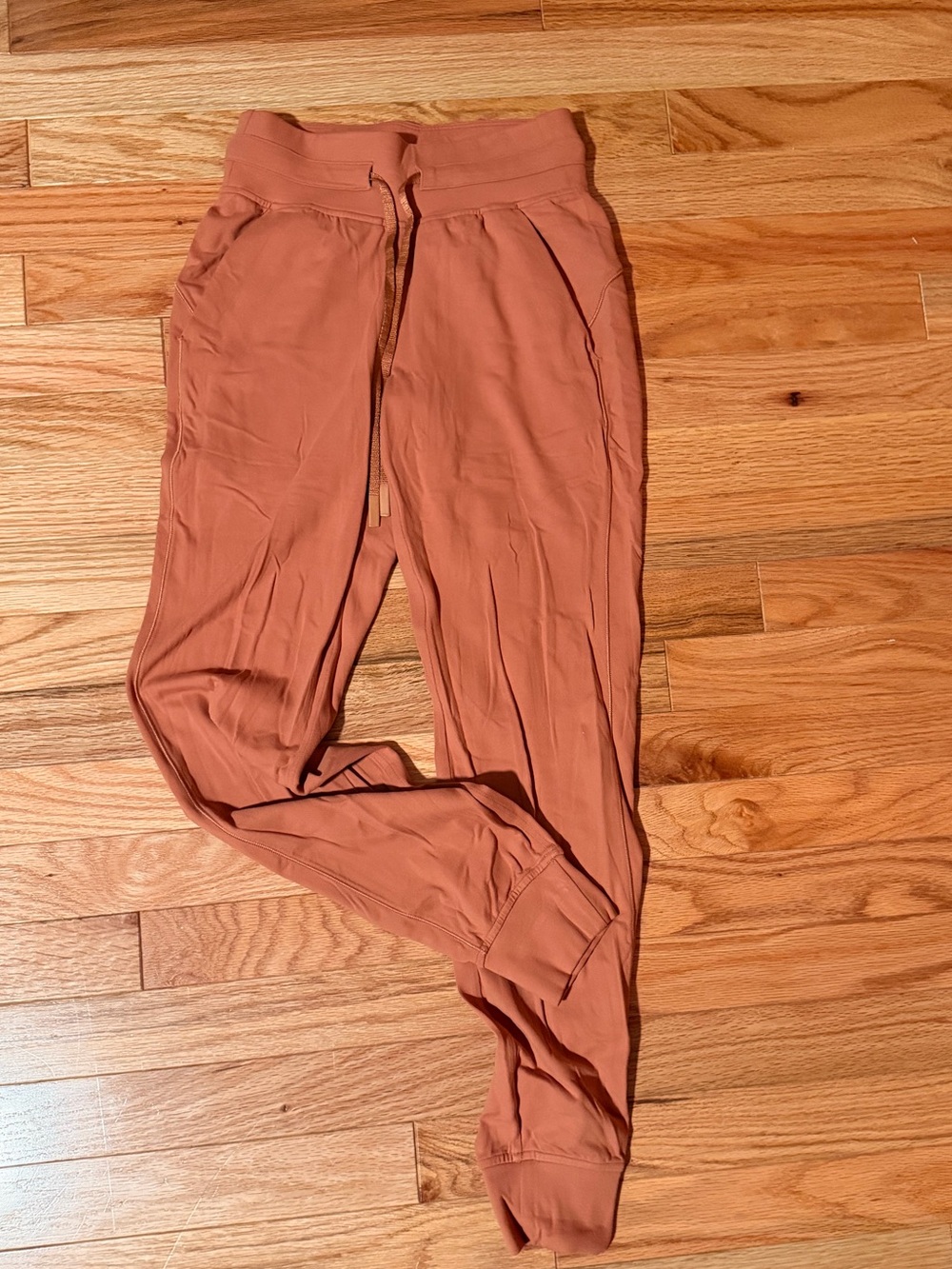 lululemon athletica Rust-Colored Jogger Pants